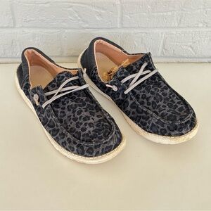 Leopard Hey Dude Slip-On Shoes Women’s 11